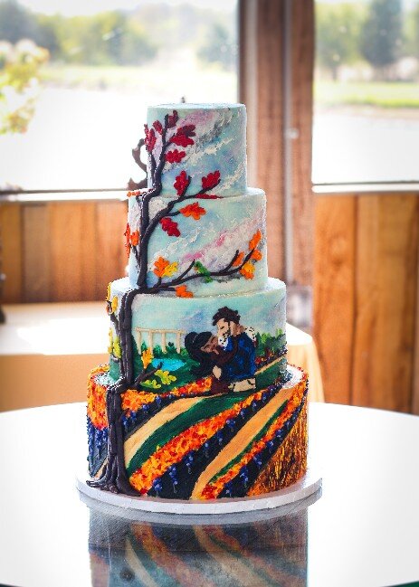 Virginia's best custom wedding cakes, farm to table dessert table & dessert grazing table  | luray, charlottesville, loudoun county, culpeper, harrisonburg, northern virginia 