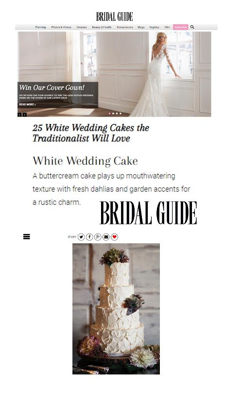 bijou's sweet treats wedding cake Luray VA